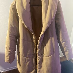 Women's Tan Coat